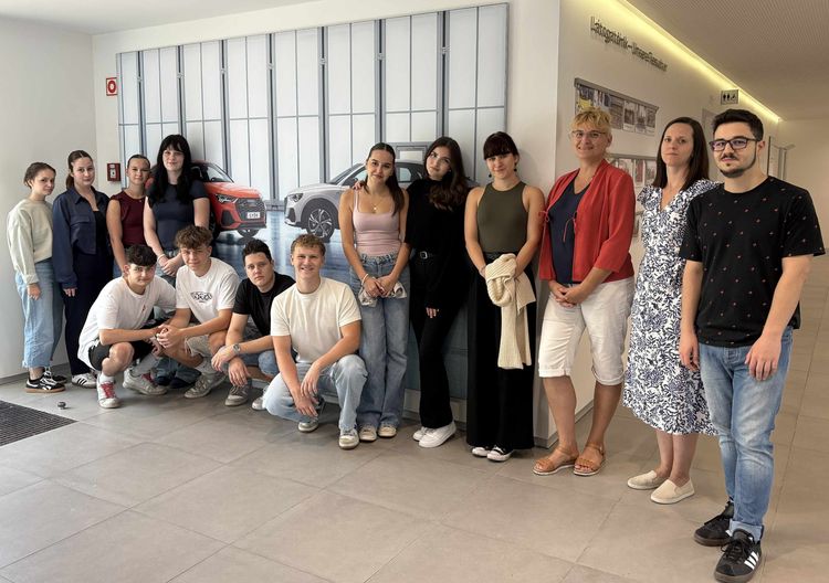 AUDI gyárlátogatás német nyelven