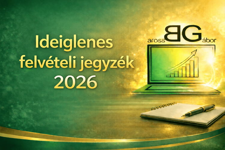 Ideiglenes felvételi jegyzék