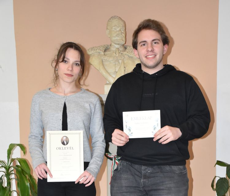 2. hely a Szépkiejtési verseny vármegyei fordulójában