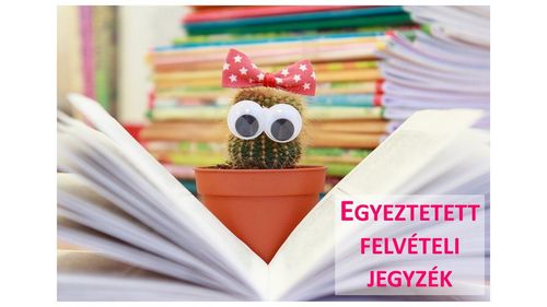 Egyeztetett felvételi jegyzék