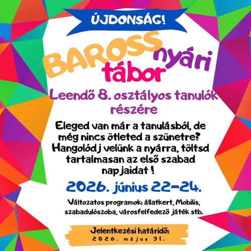 Nyári tábor!!!