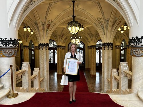 Horváth Linda tanárnő a Pénzügyi kultúra nagykövete