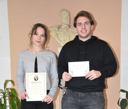 2. hely a Szépkiejtési verseny vármegyei fordulójában